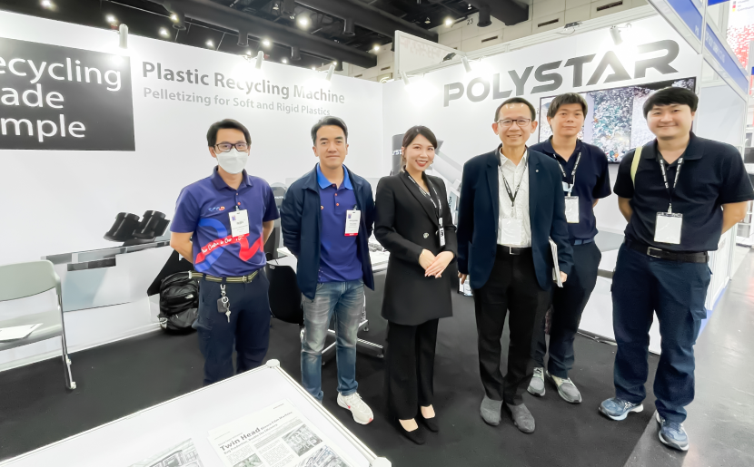 plastic recycling machine in T-PLAS 2023